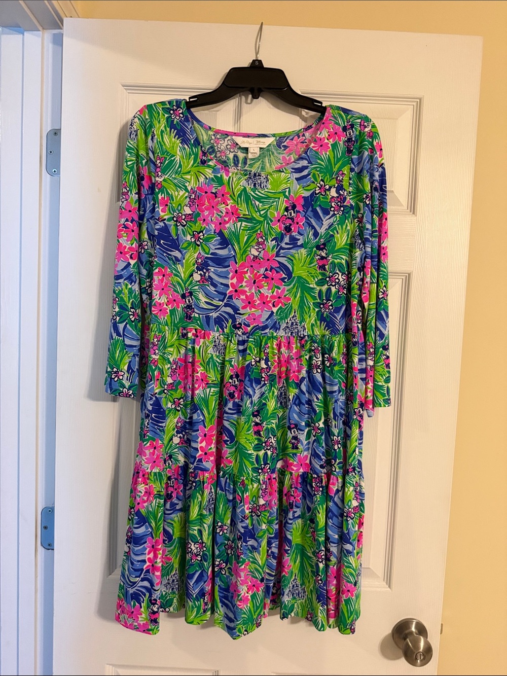 Disney x Lily Pulitzer (Parks Collection) Floral Dress - Pink & Green